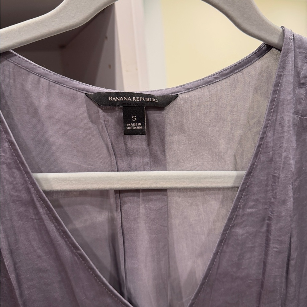 Banana Republic Lavender Blouse